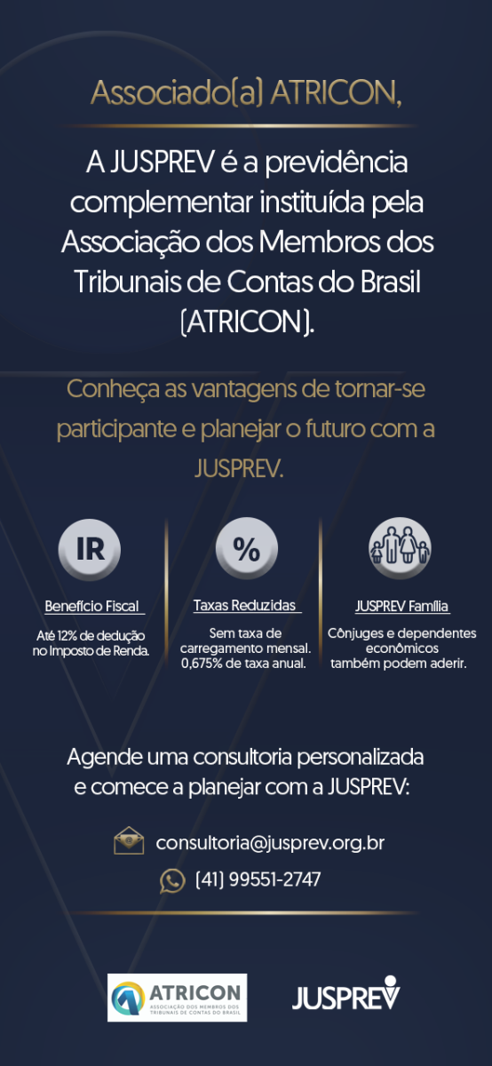 Parceria entre Atricon e Jusprev é oficializada Atricon