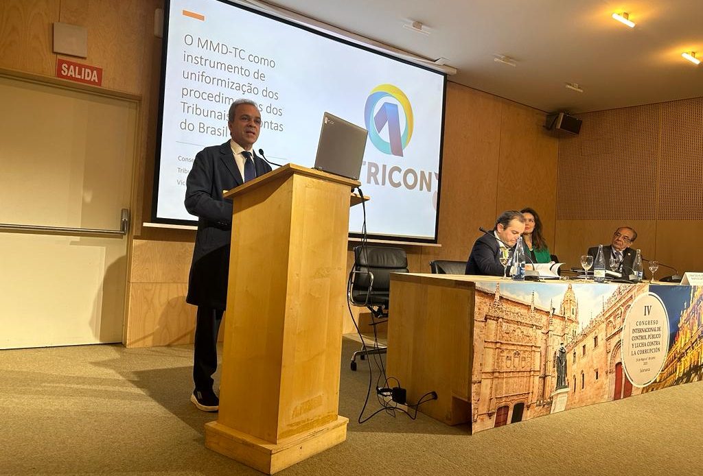 Atricon participa de congresso sobre controle público e luta contra a corrupção, na Espanha