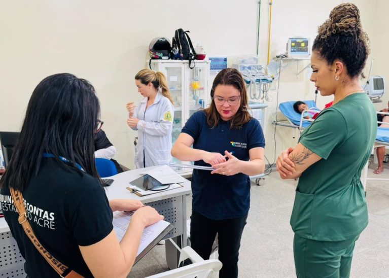 TCE-AC fiscaliza UPAs de Rio Branco nesta sexta-feira