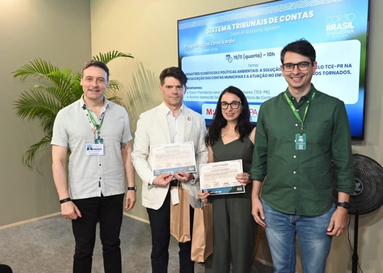 TCE-PR fará diagnóstico de municípios sobre preparo contra desastres climáticos