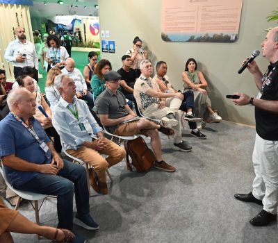 TCE-PA: Tributação Verde e desenvolvimento socioeconômico é tema de palestra no estande Sistema Tribunais de Contas