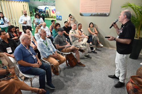 TCE-PA: Tributação Verde e desenvolvimento socioeconômico é tema de palestra no estande Sistema Tribunais de Contas