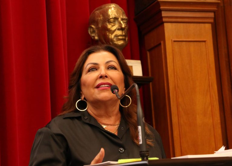 Vice-presidente Susana Azevedo representa a Atricon em debate no TCE-SP