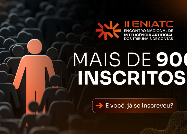 II Encontro Nacional de Inteligência Artificial dos Tribunais de Contas se aproxima de mil inscritos