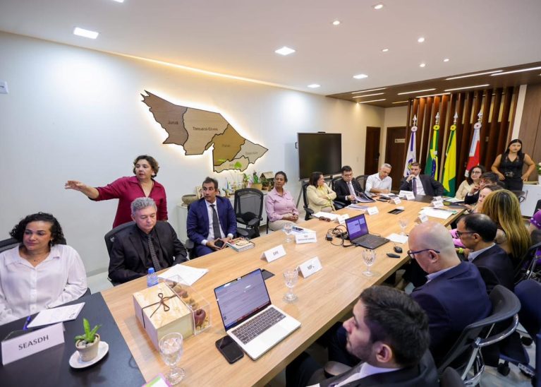 TCE-AC reúne chefes de Poderes para fortalecer política de proteção aos órfãos do feminicídio