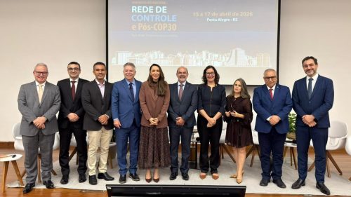 Vice-presidente Carlos Ranna participa de congresso sobre mudanças climáticas, no TCE-RS