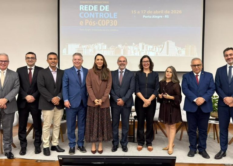 Vice-presidente Carlos Ranna participa de congresso sobre mudanças climáticas, no TCE-RS