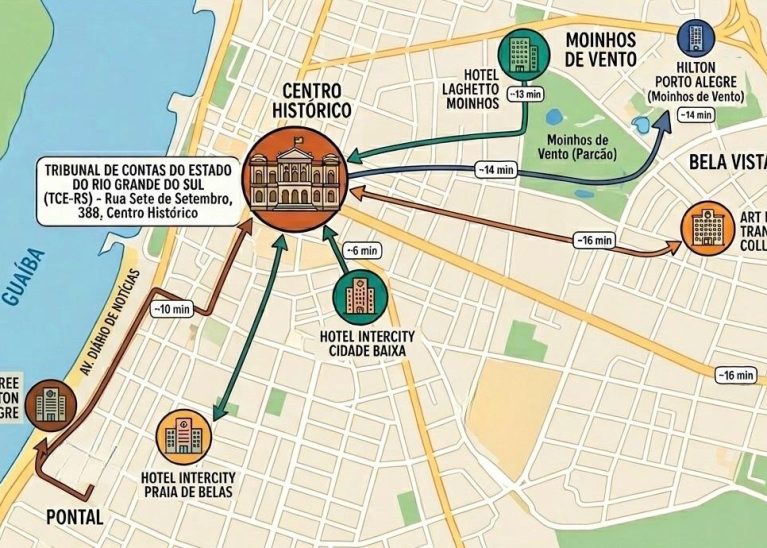 TCE-RS sediará o III Encontro da Rede Integrar, veja as sugestões de hospedagens