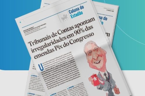 Auditoria em emendas Pix é destaque no jornal O Estado de S. Paulo