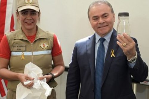 Palestra conscientiza servidores do TCE-PA a fazer doação de recipientes para banco de leite