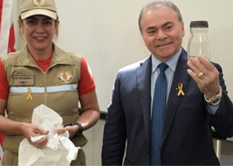 Palestra conscientiza servidores do TCE-PA a fazer doação de recipientes para banco de leite